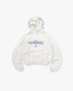 Dallas Cowboys x Represent Hoodie - Grey - Front Side