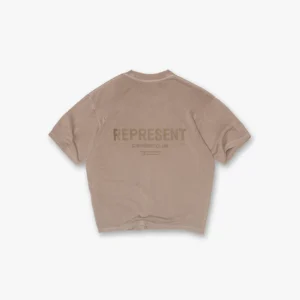 Represent Owners Club T-Shirt - Mushroom - Back Side